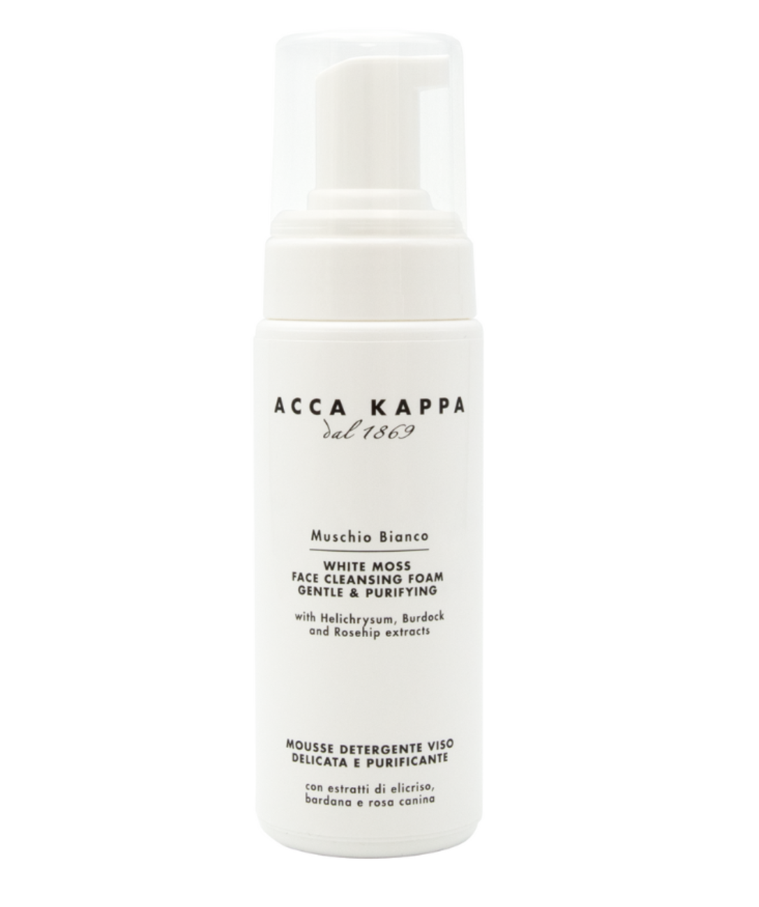 ACCA KAPPA - WHITE MOSS - Čisticí pěna na obličej 200 ml